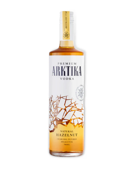 1 x Arktika Hazelnut Vodka 700ml