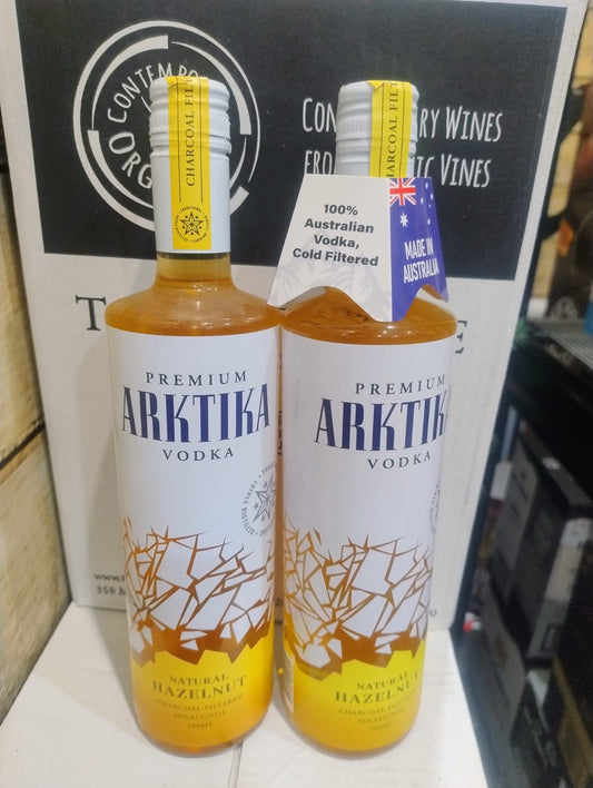2 x Arktika Hazelnut Vodka 700ml