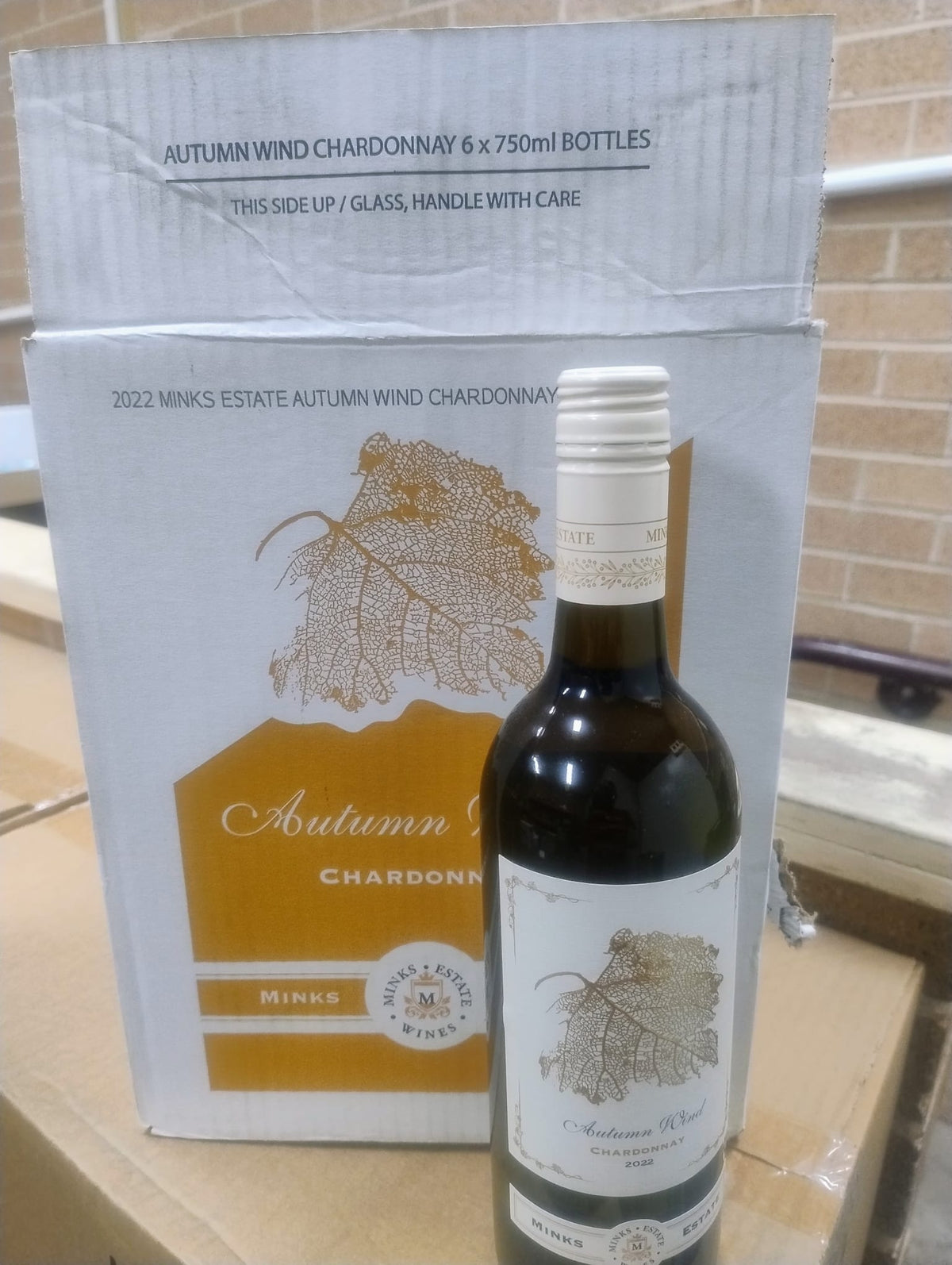 6 x Autumn Wind Chardonnay 750ml
