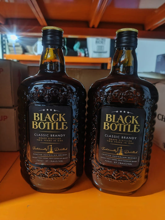 2 x Black Bottle Classic Brandy 700ml
