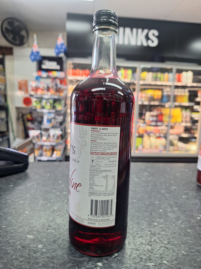 1 x Cawsey's Grenadine 750ml - Sweet pomegranate