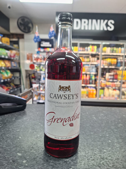 1 x Cawsey's Grenadine 750ml - Sweet pomegranate