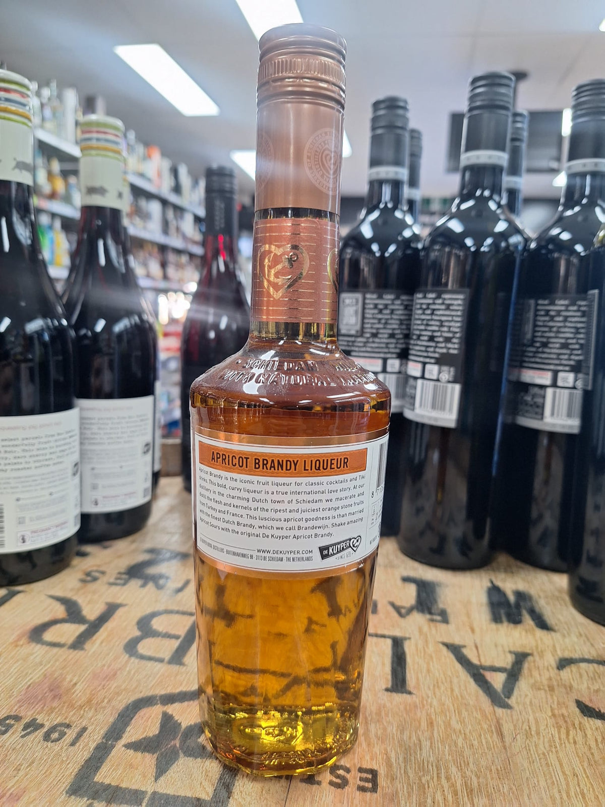 1 x De Kuyper Apricot Brandy Liqueur