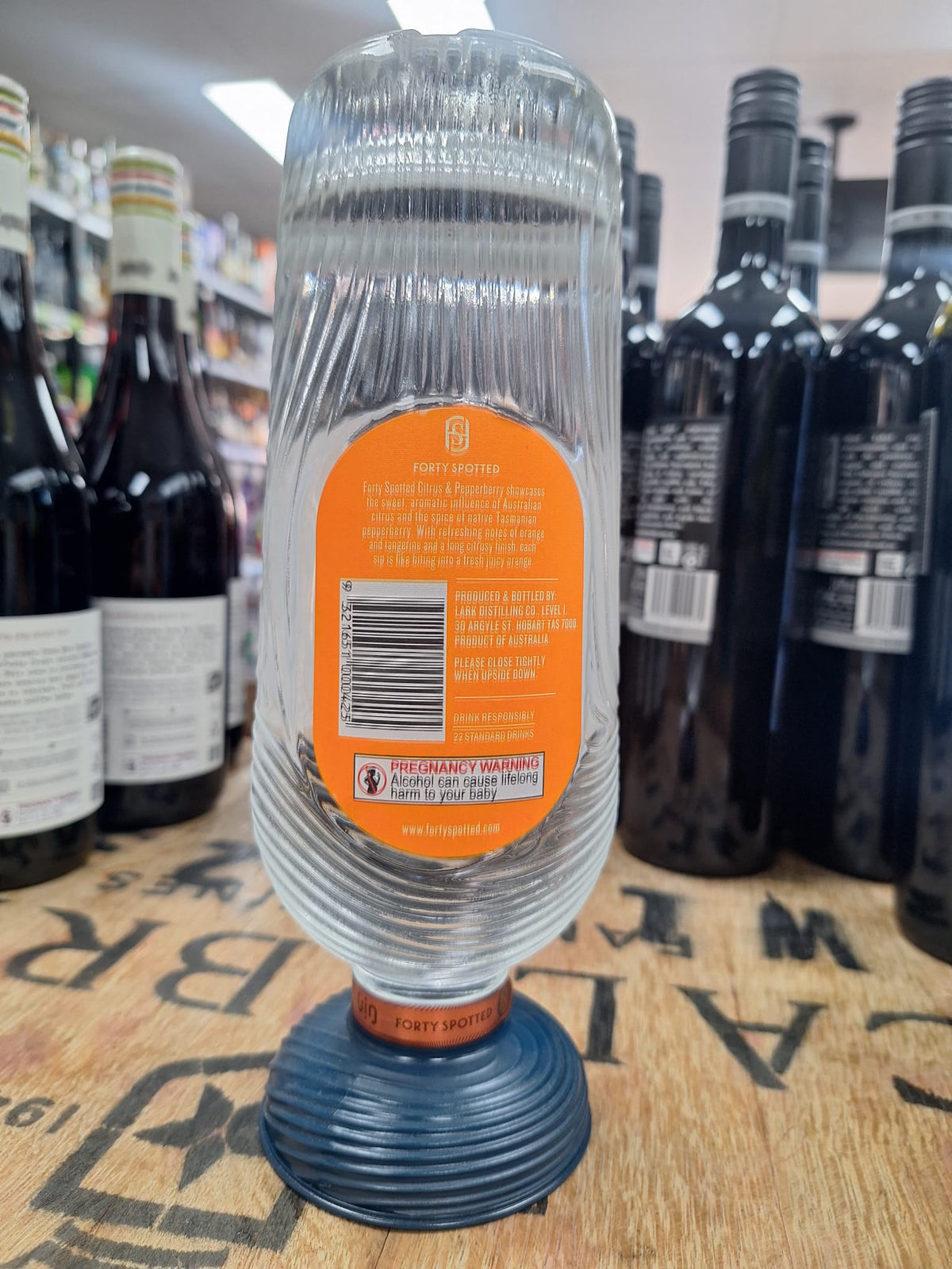 1 x Forty Spotted Citrus & Pepperberry Tasmanian Gin