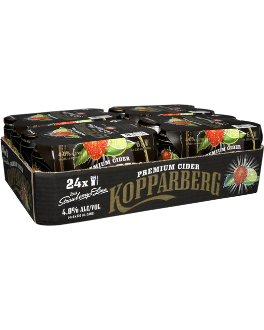 1 x Kopparberg Strawberry & Lime Cans 330ML 24pk