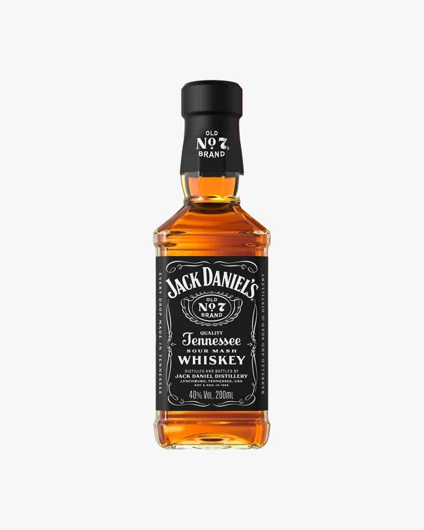 4 x Jack Daniels Old No7 Tennessee Whiskey 200ml