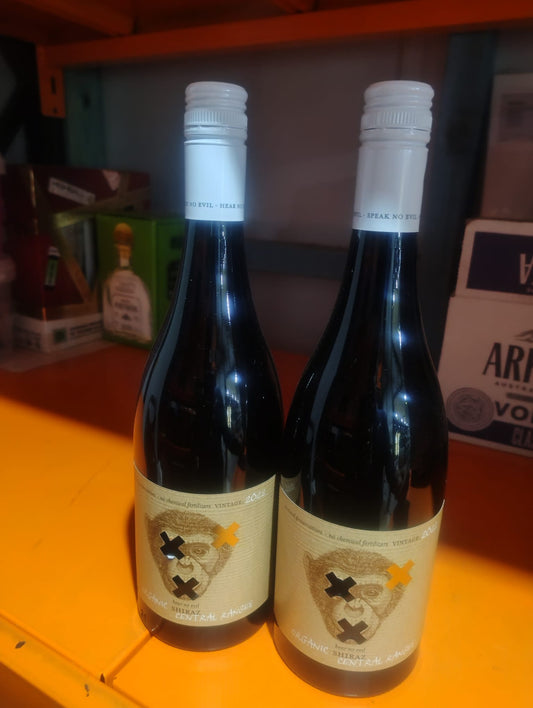 Hear No Evil Central Ranges Organic Shiraz 2022