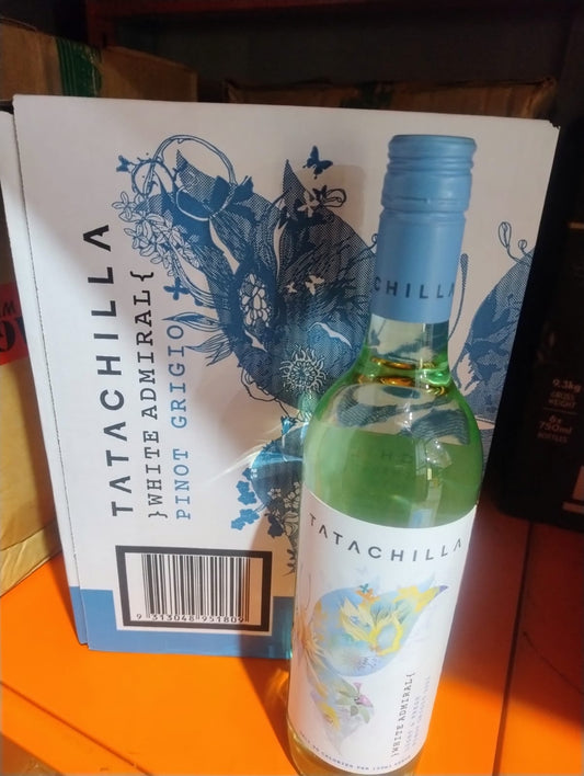6 x Tatachlla Pinot Grigio Wine 750ml