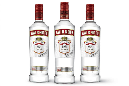 3 x Smirnoff Vodka 700ml