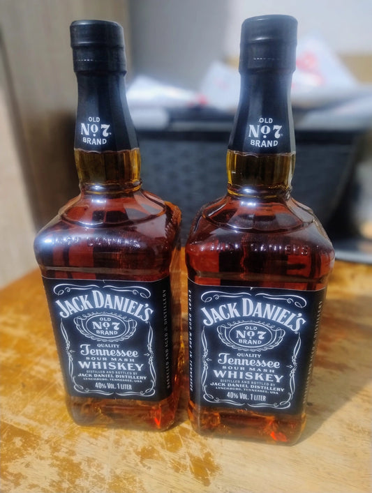 2 x Jack Daniel's Old No.7 Tennessee Whiskey 1L
