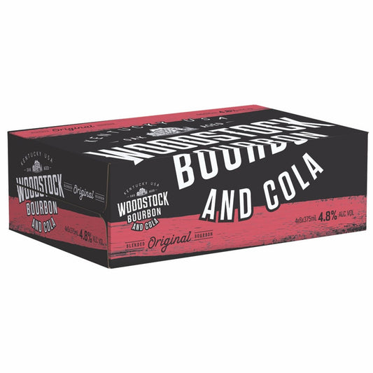 1 x Woodstock & Cola 4.8% 24pk